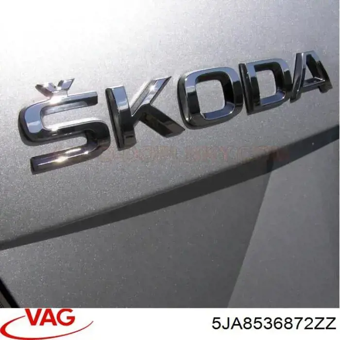 Emblema de tampa de porta-malas (emblema de firma) Skoda Octavia III A7 5E3, NL3, NR3