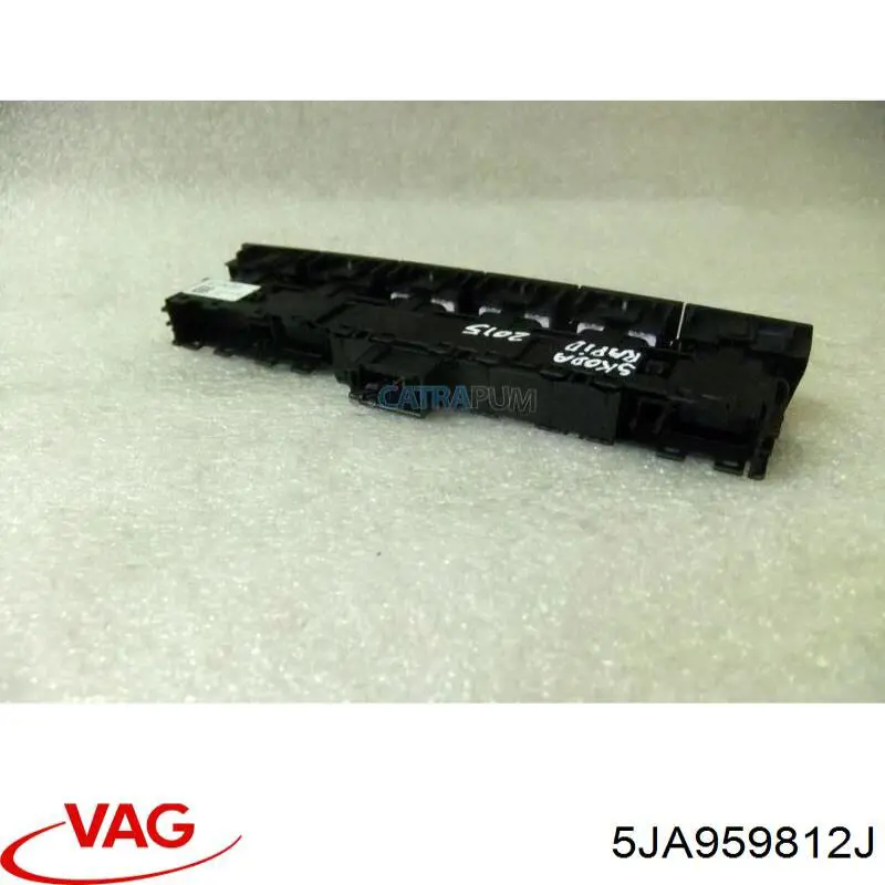 5JA959812J VAG Мотор стеклоподъемника двери передней правой