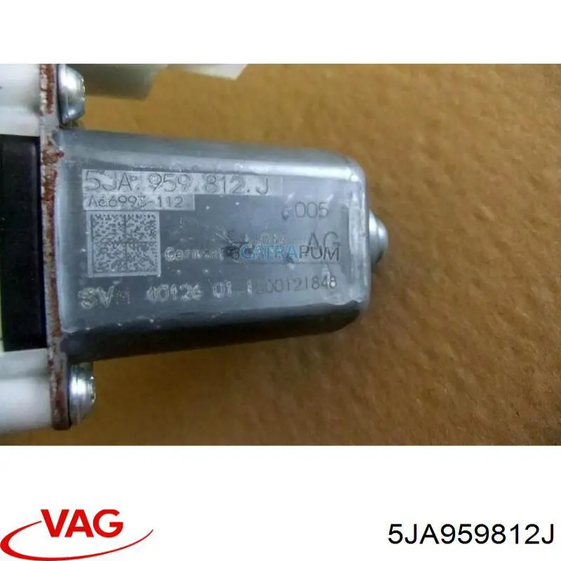 Мотор стеклоподъемника двери передней правой VAG 5JA959812J цена, от 186.51 USD