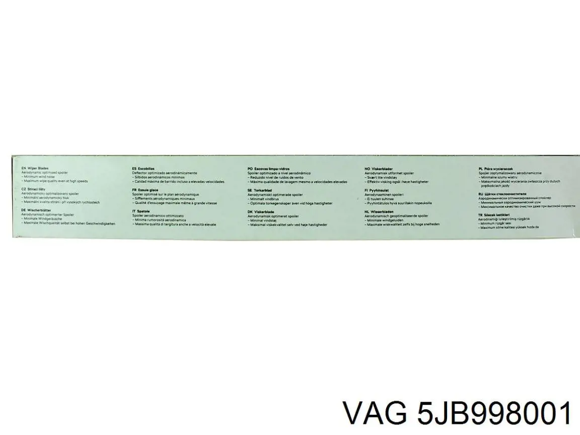 Дворники VAG 5JB998001 цена, от 39.03 USD