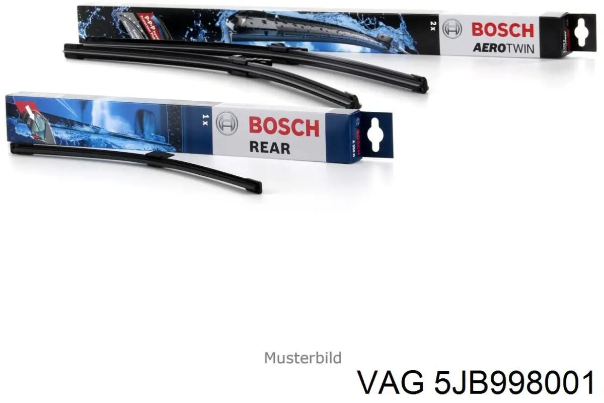 5JB998001 VAG Щетки лобового стекла