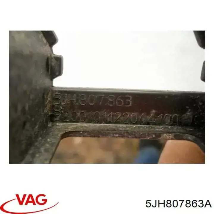 Кронштейн бампера заднего центральный VAG 5JH807863A цена, от 17.97 USD
