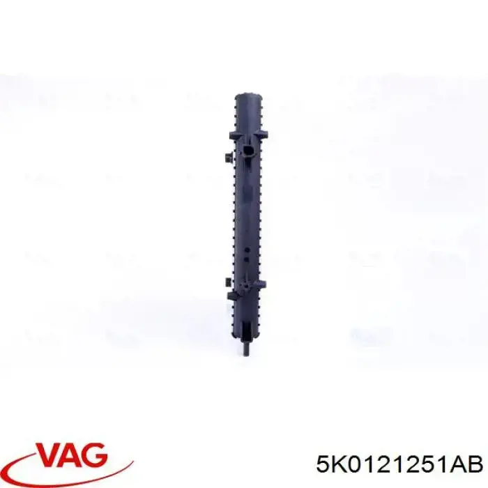 5K0121251AB VAG radiador de esfriamento de motor