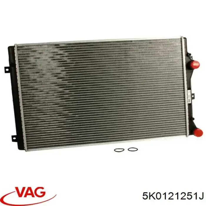 5K0121251J VAG радиатор