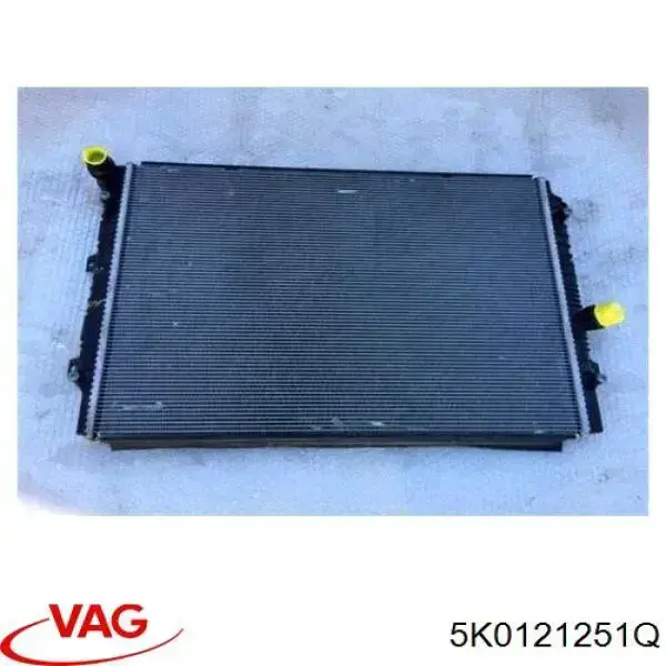 5K0121251Q VAG radiador de esfriamento de motor