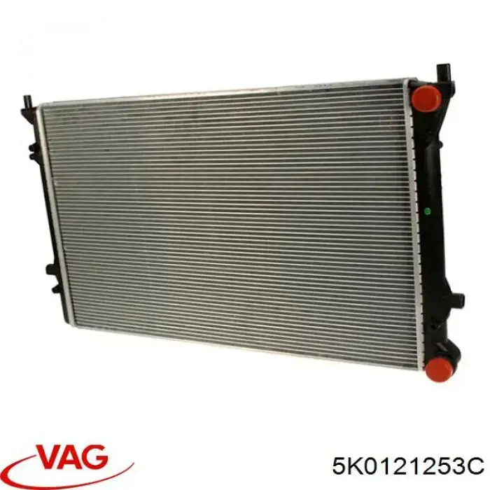 5K0121253C VAG радиатор