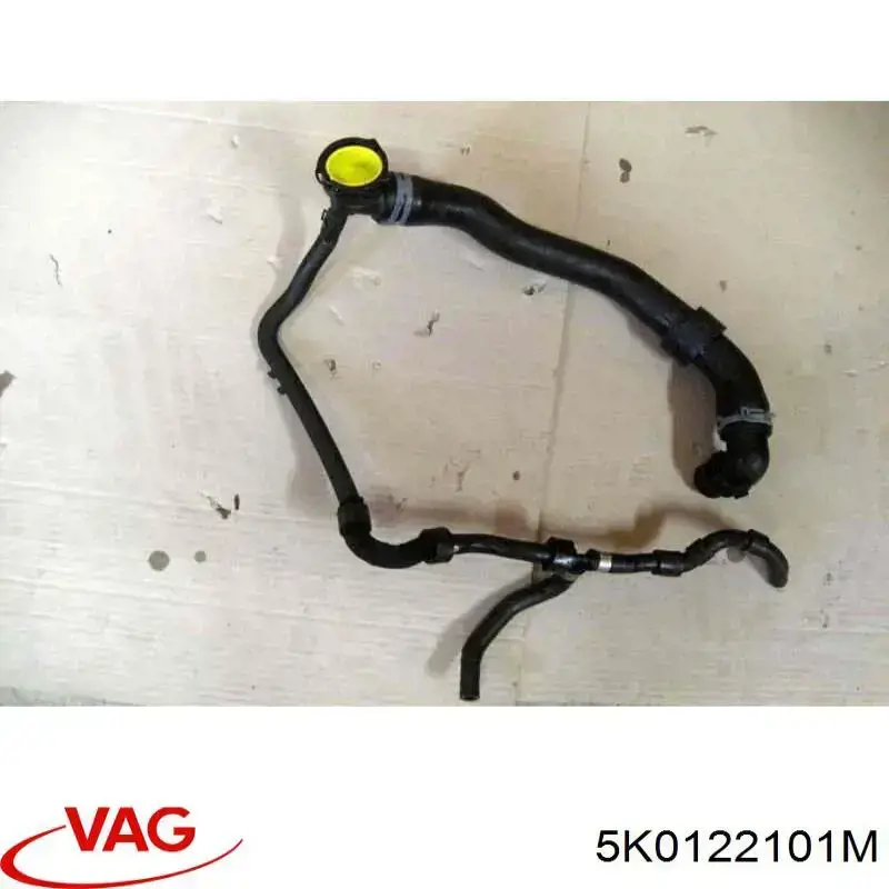 5K0122101M VAG Шланг системы охлаждения