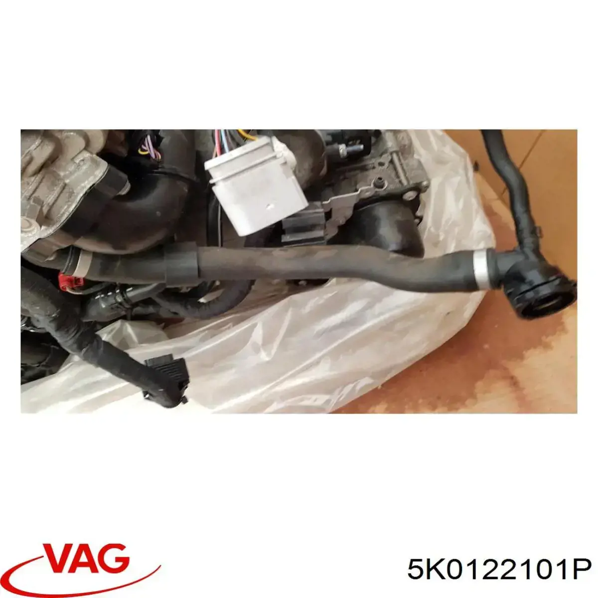 Шланг радиатора охлаждения VAG 5K0122101P цена, от 86.98 USD