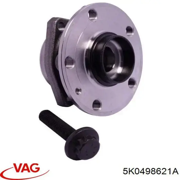 Купить 5K0498621A VAG Ступица переднего колеса