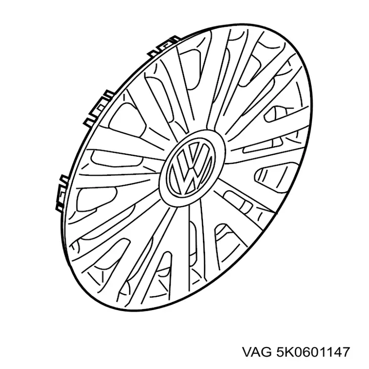 5K0601147 VAG Колпаки на диски