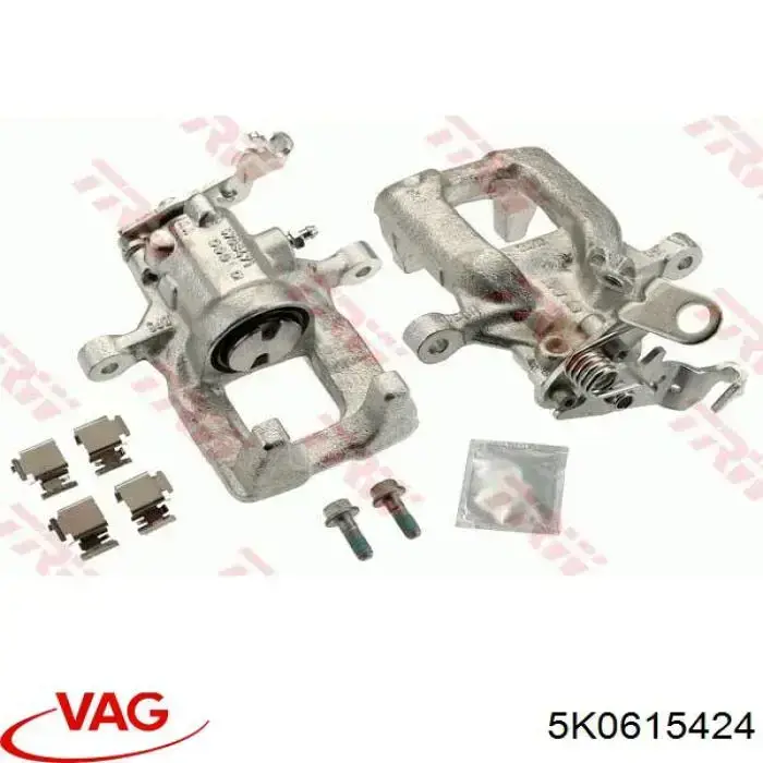 Купить 5K0615424 VAG Суппорт задний правый