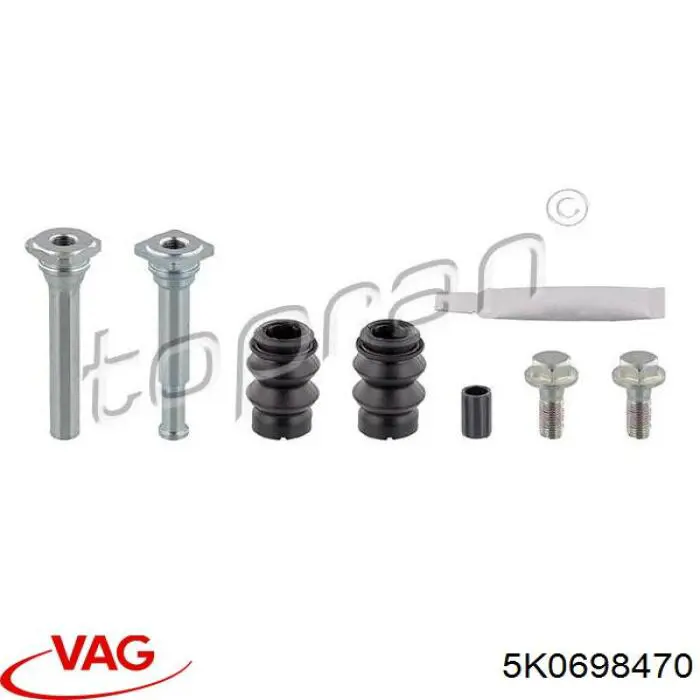 Compre 5K0698470 VAG Kit de reparação de suporte do freio dianteiro