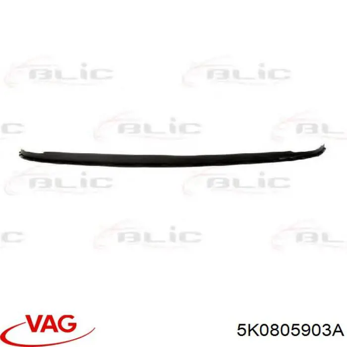 Спойлер переднего бампера VAG 5K0805903A цена, от 35.47 USD