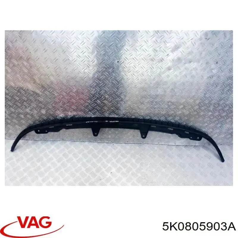 5K0805903A VAG Губа переднего бампера