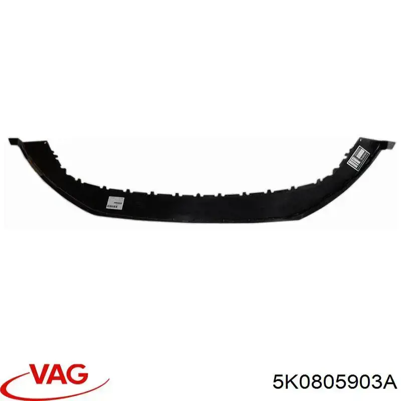 Спойлер переднего бампера VAG 5K0805903A цена, от 35.47 USD
