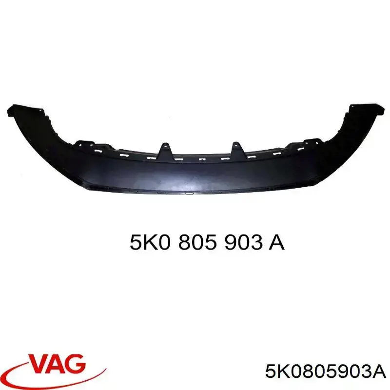 Купить 5K0805903A VAG Сплиттер переднего бампера