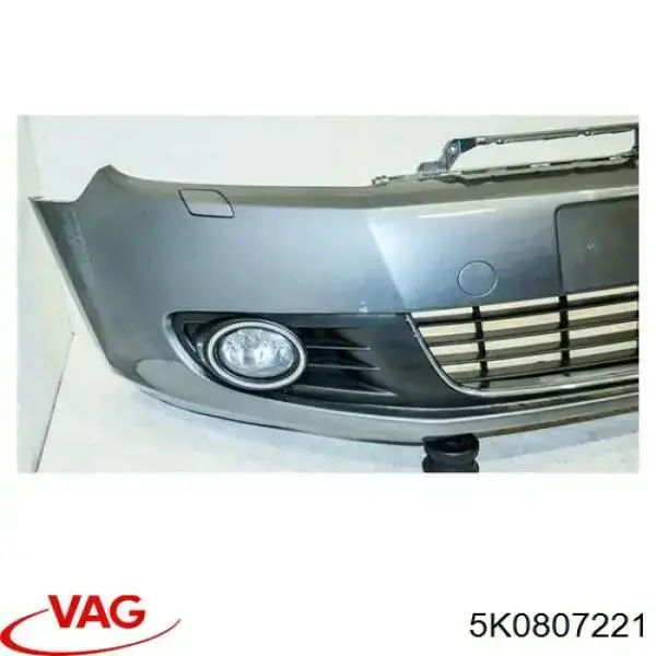 5K0807221 VAG Бампер передний в сборе
