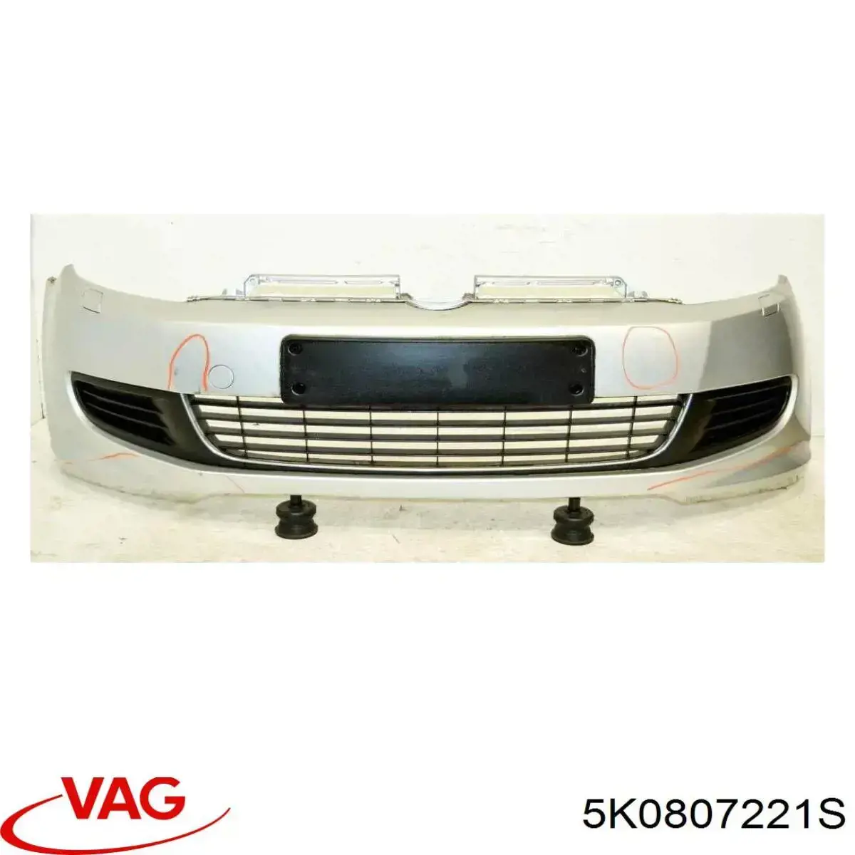 Бампер на авто VAG 5K0807221S цена, от 129.80 USD