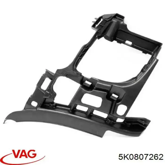 Правое крепление переднего бампера VAG 5K0807262 цена, от 19.95 USD