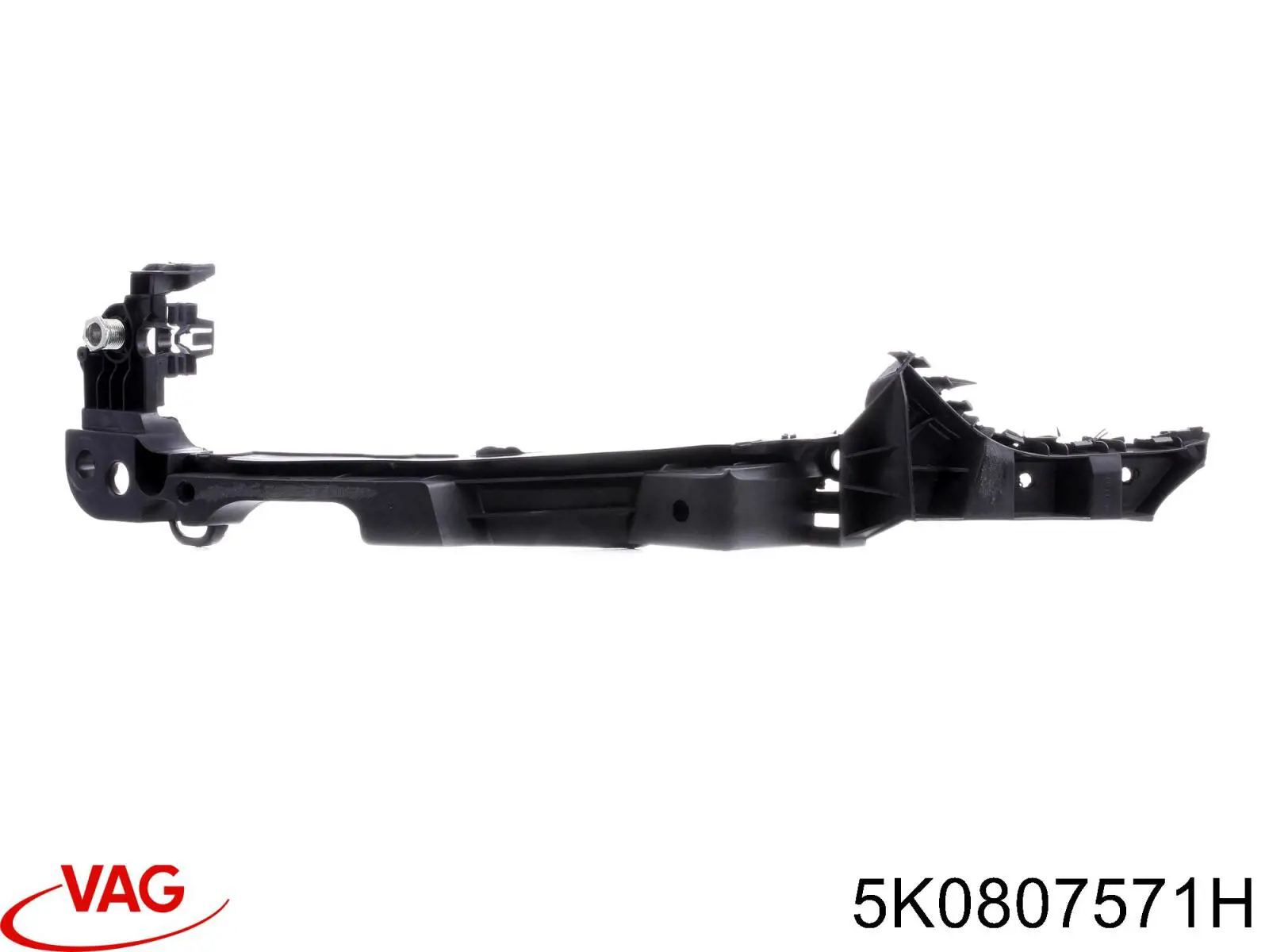 Кронштейн суппорта радиатора верхний 5K0807571E VAG