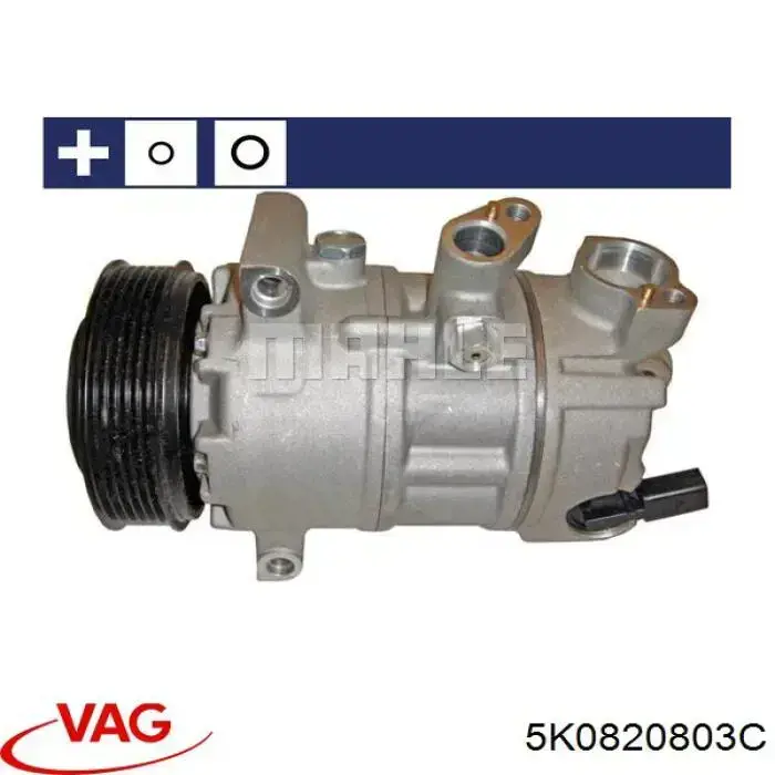 Купить 5K0820803C VAG Компрессор климатической установки
