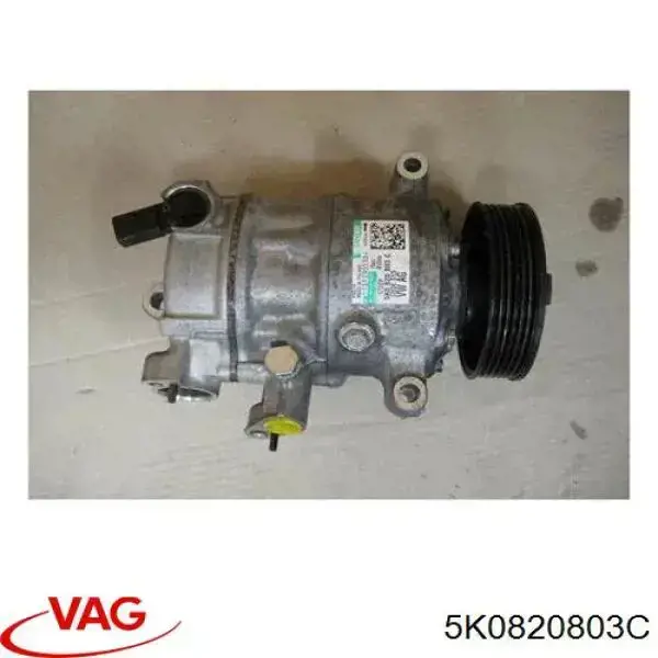 Компрессор системы кондиционирования VAG 5K0820803C цена, от 126.69 USD