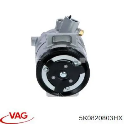 Компрессор кондиционера 5K0820803HX VAG