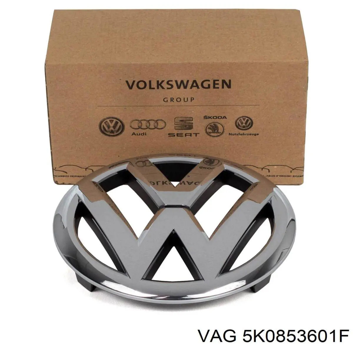  Эмблема решетки радиатора Volkswagen Golf 6