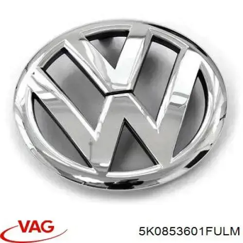 Emblema de grelha do radiador para Volkswagen Golf (5K1)
