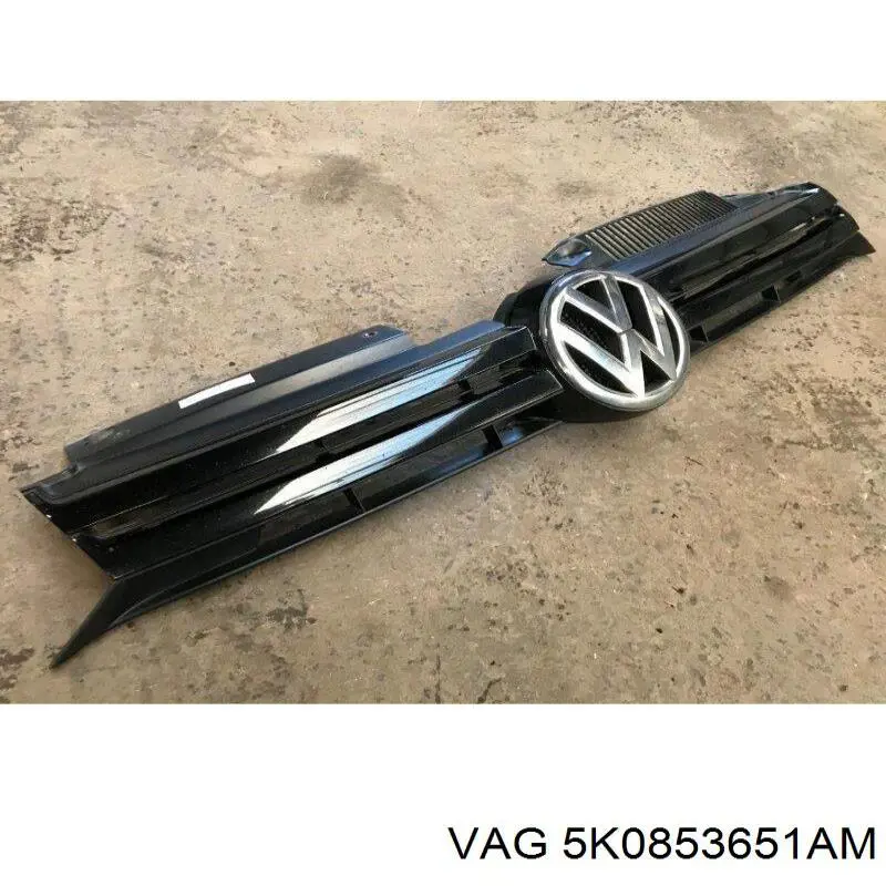 5K0853651AM VAG Решетка радиатора