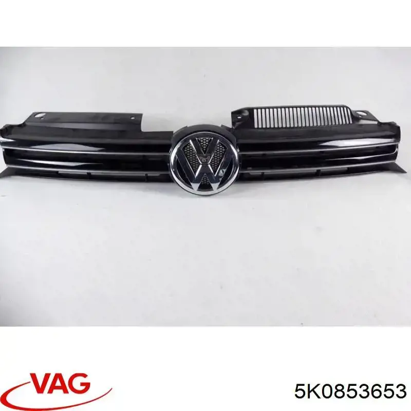 Купить 5K0853653 VAG Решетка радиатора