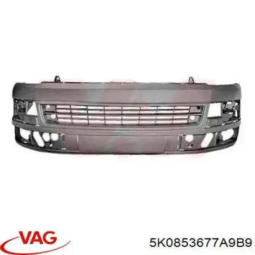 Решетка бампера 951827 Polcar