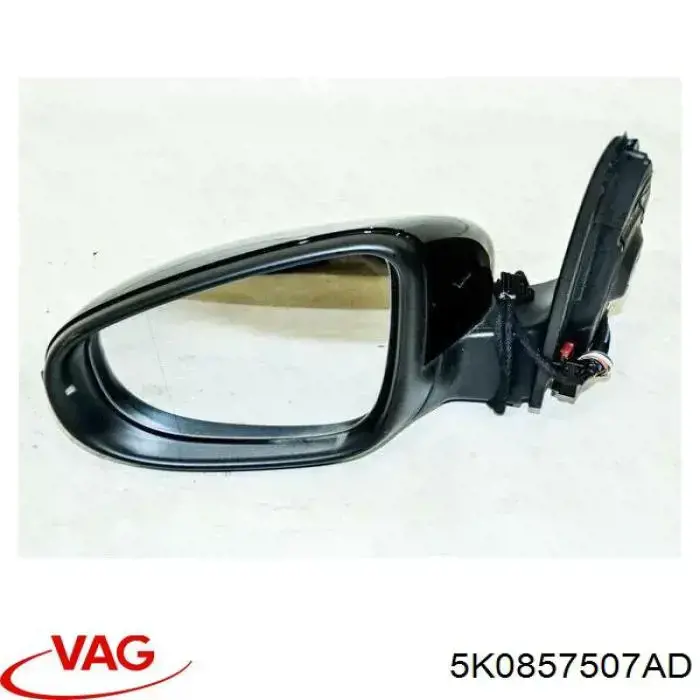 Зеркало заднего вида, левое VAG 5K0857507AD цена, от 70.94 USD