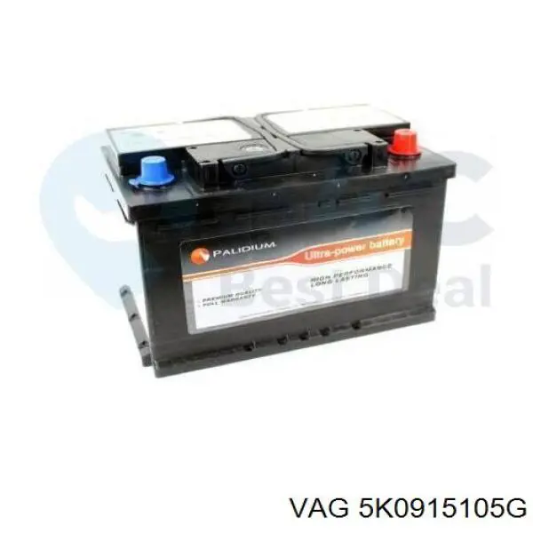 Аккумулятор автомобильный VAG 5K0915105G цена, от 100.26 USD