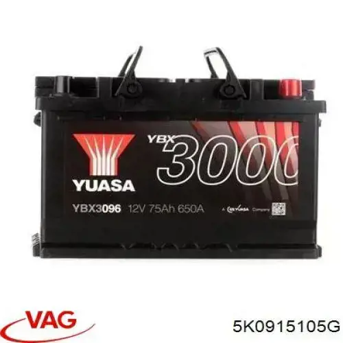 Аккумулятор VAG 5K0915105G