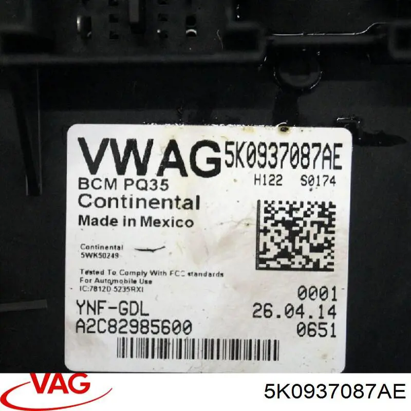  5K0937087AE VAG