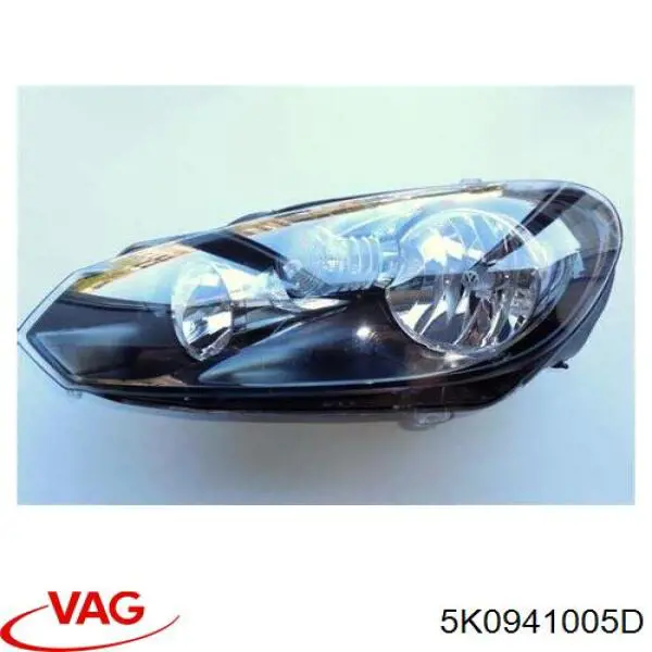 Фара левая VAG 5K0941005D цена, от  