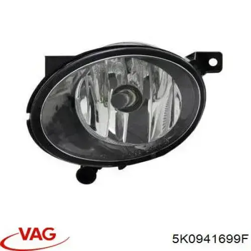 5K0941699F VAG Противотуманная фара левая