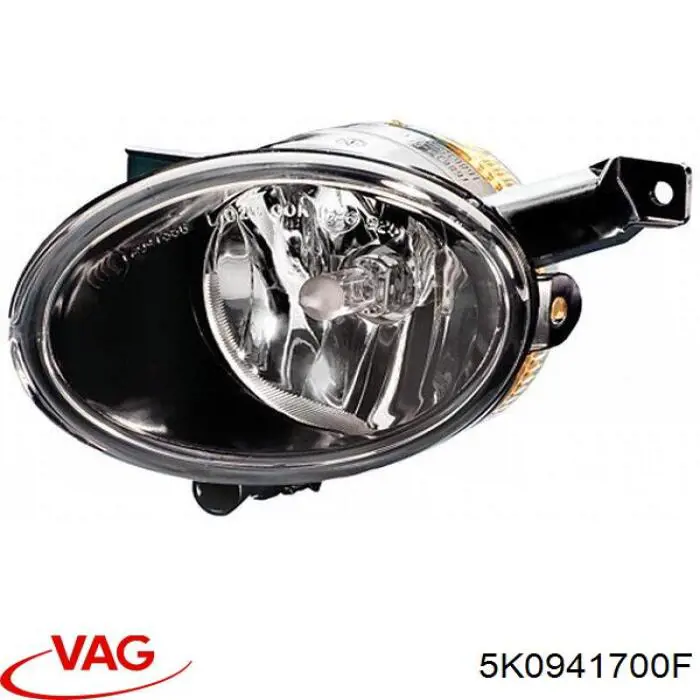 Фара противотуманная правая 5K0941700F VAG