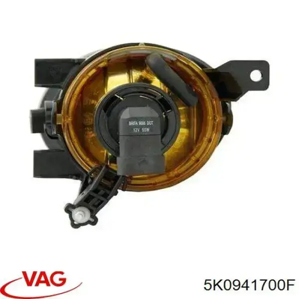 Правая противотуманная фара VAG 5K0941700F