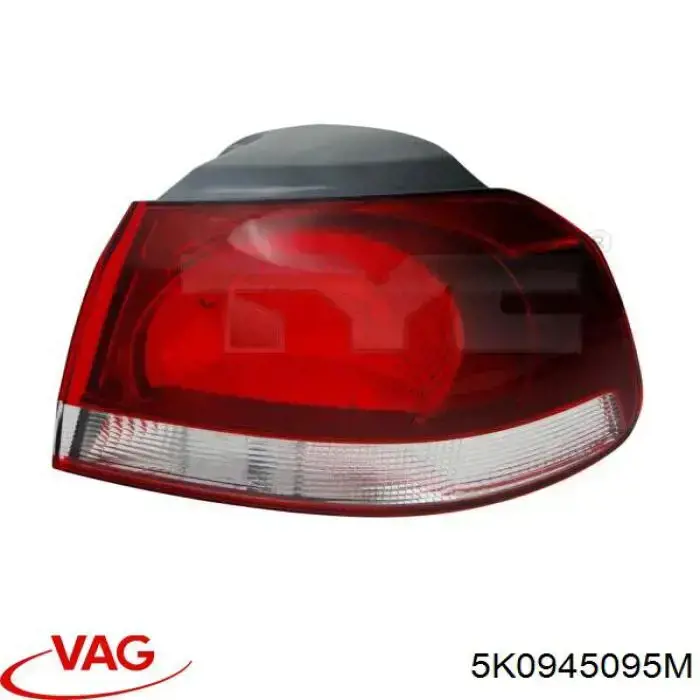 Задняя левая внешняя фара VAG 5K0945095M цена, от 62.78 USD