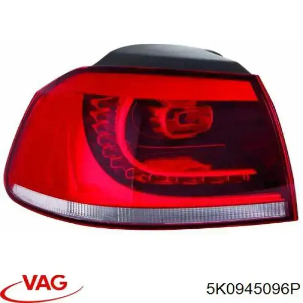  Задний фонарь Volkswagen Golf 6