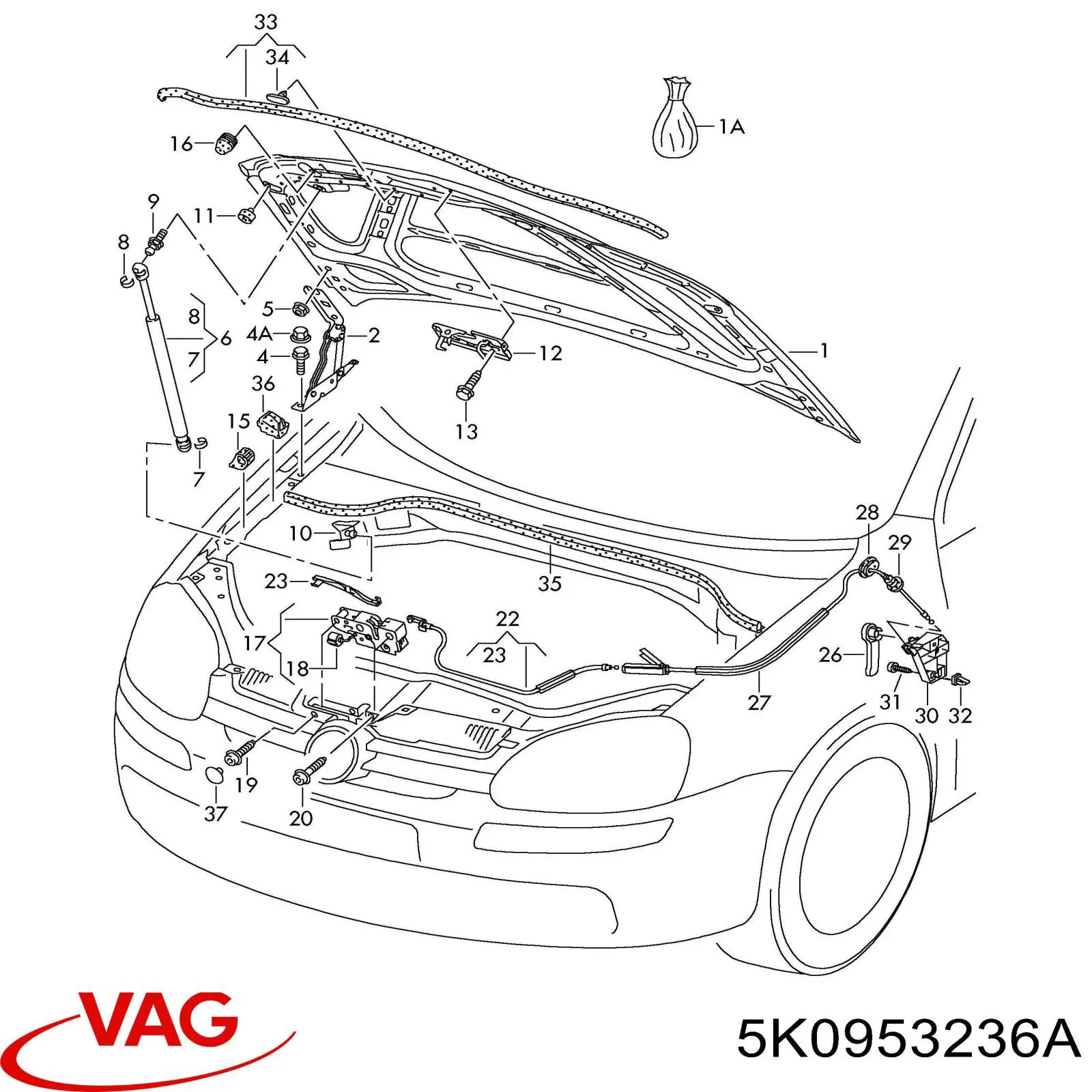Купить 5K0953236A VAG 
