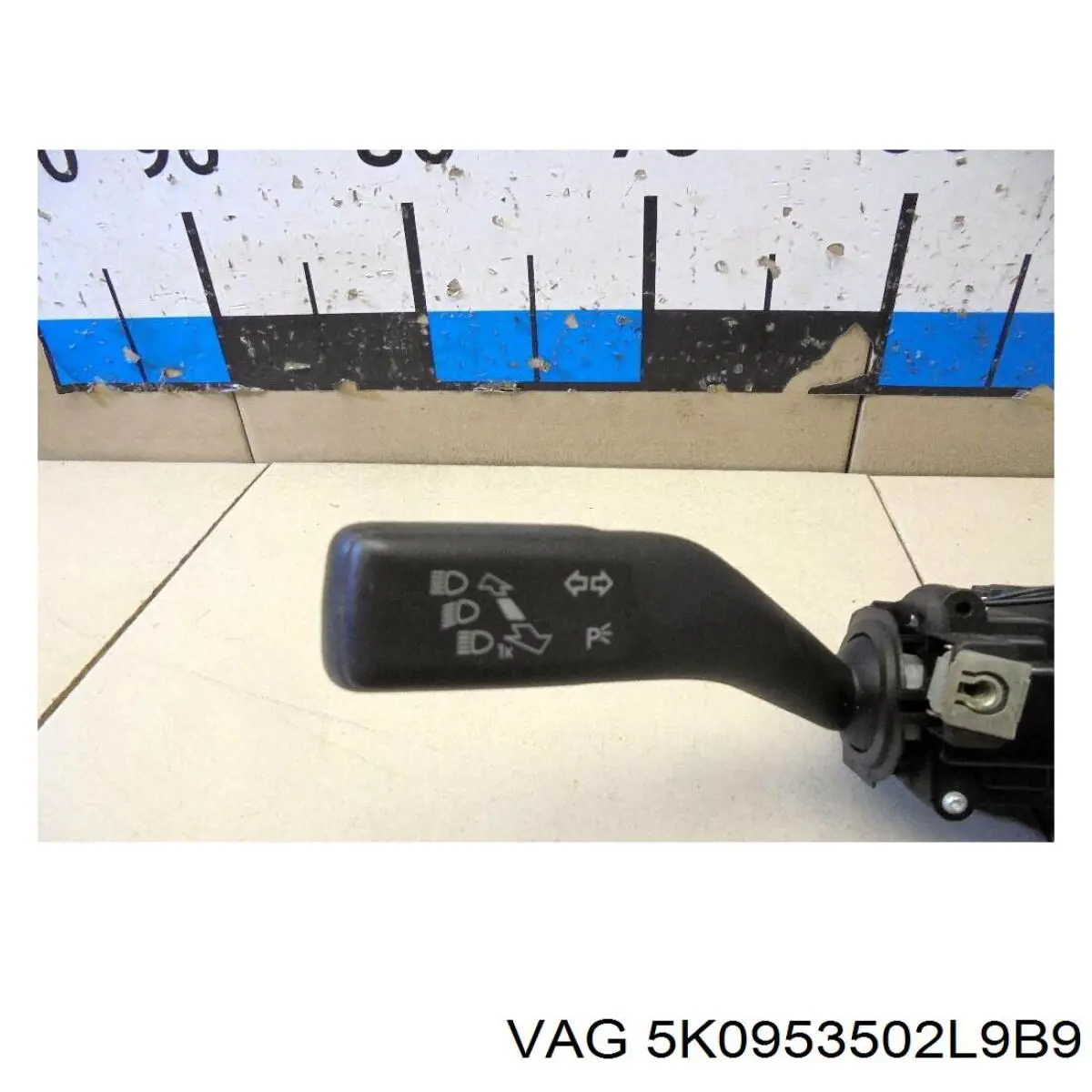 5K0953502L9B9 VAG Переключатель подрулевой в сборе