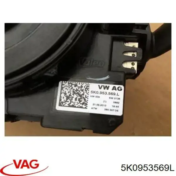 5K0953569L VAG Anillo de AIRBAG original y equivalente