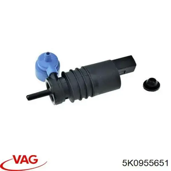 5K0955651 VAG bomba de motor de fluido para lavador de vidro dianteiro/traseiro