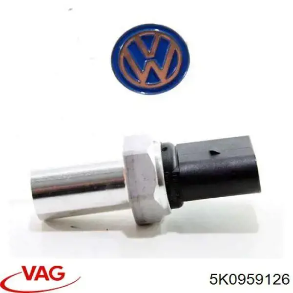 5K0959126 VAG Sensor de presion de aire acondicionado original y equivalente