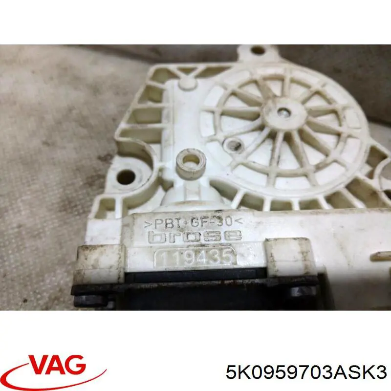 Моторчик стеклоподъемника двери задней, левой VAG 1K0959703AKSK3 цена, от 12.66 USD