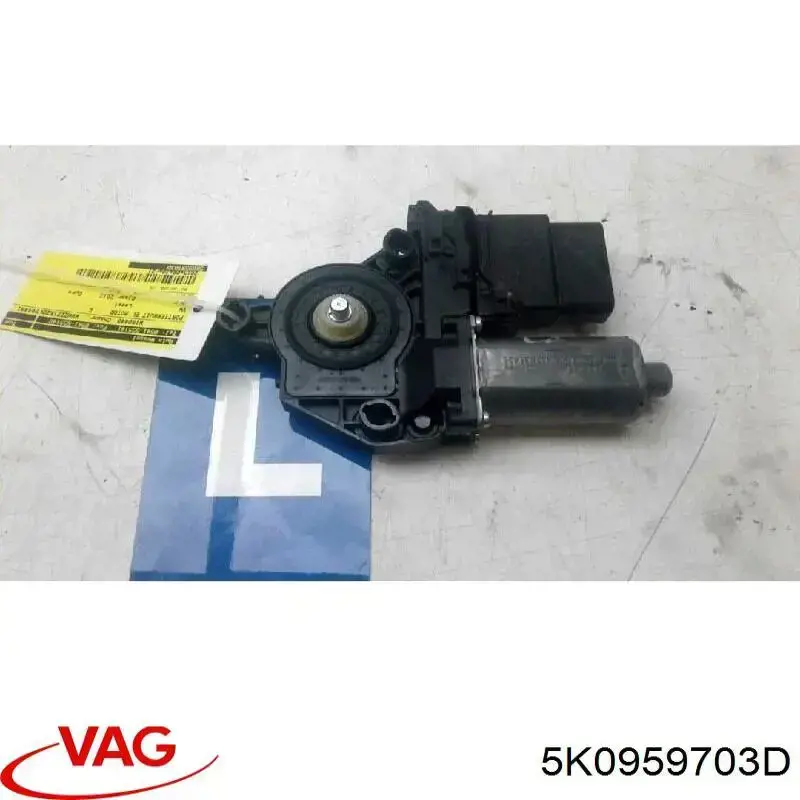 Купить 5K0959703D VAG Мотор стеклоподъемника двери задней левой