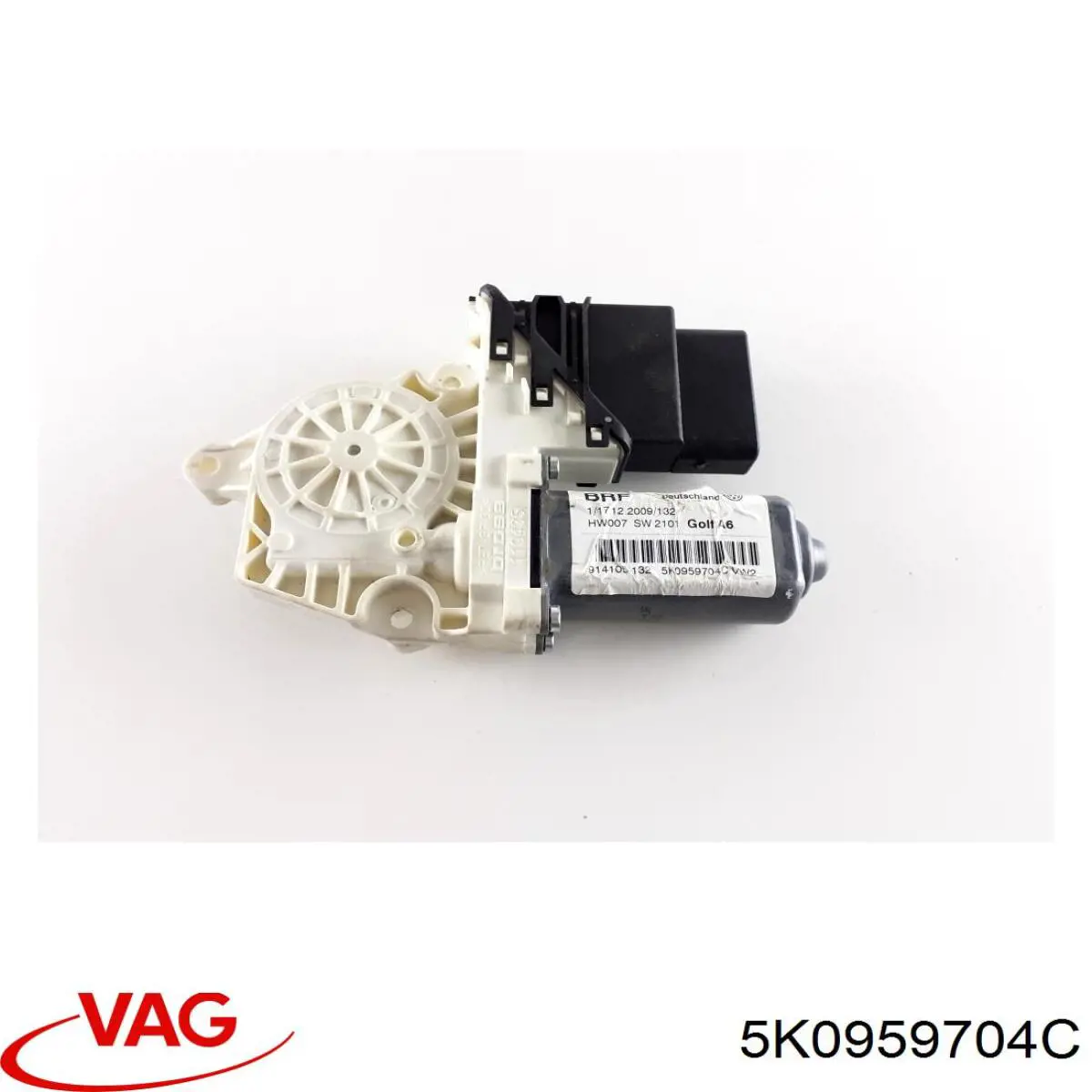 Мотор стеклоподъемника двери задней правой 5K0959704C VAG